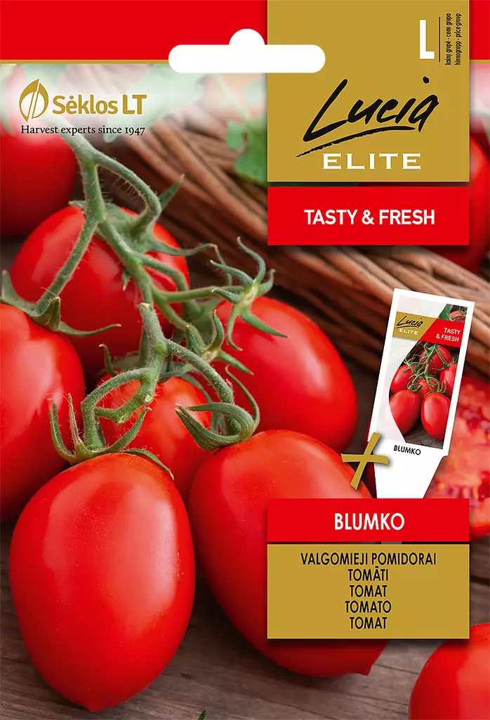 TOMAATTI ELITE BLUMKO - Vihannesten ja yrttien siemenet - 4770168913813 - 0