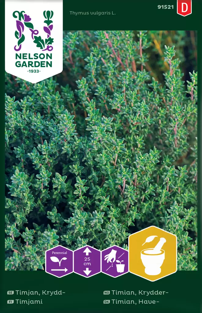 Timjami - Vihannesten ja yrttien siemenet - 7312600915213 - 0