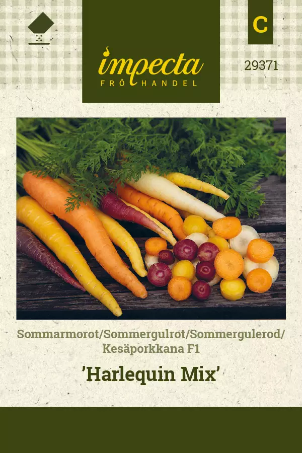 Kesäporkkana F1 Harlequin Mix - Vihannesten ja yrttien siemenet - 7332756293713 - 0