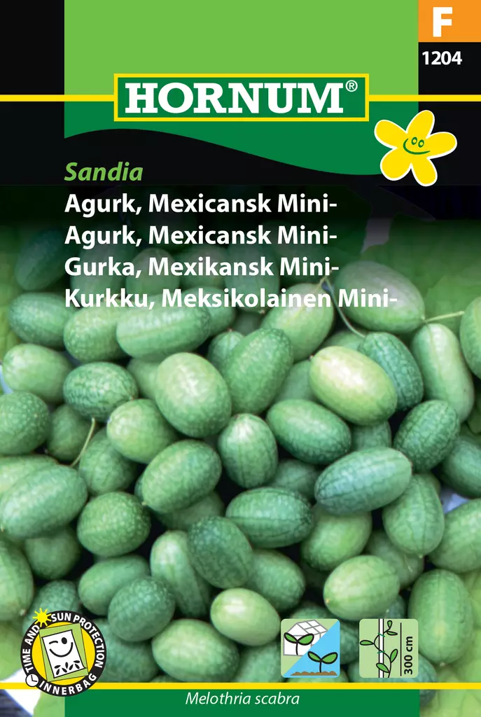Kurkku, Meksikolainen Mini- Sandia - Vihannesten ja yrttien siemenet - 5708787012043 - 0