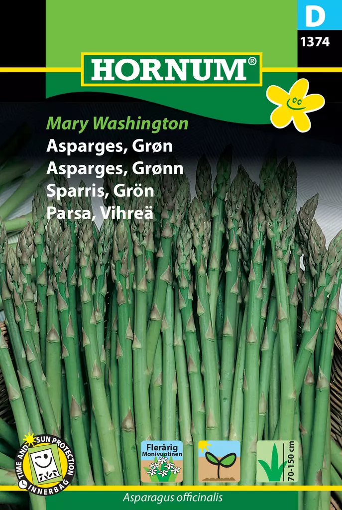Parsa, Vihreä Mary Washington - Vihannesten ja yrttien siemenet - 5708787013743 - 0