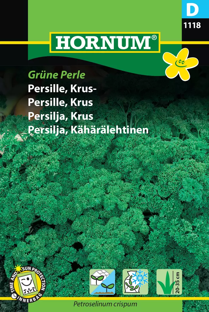 Persilja, Kähärälehtinen Grüne Perle - Vihannesten ja yrttien siemenet - 5708787011183 - 0