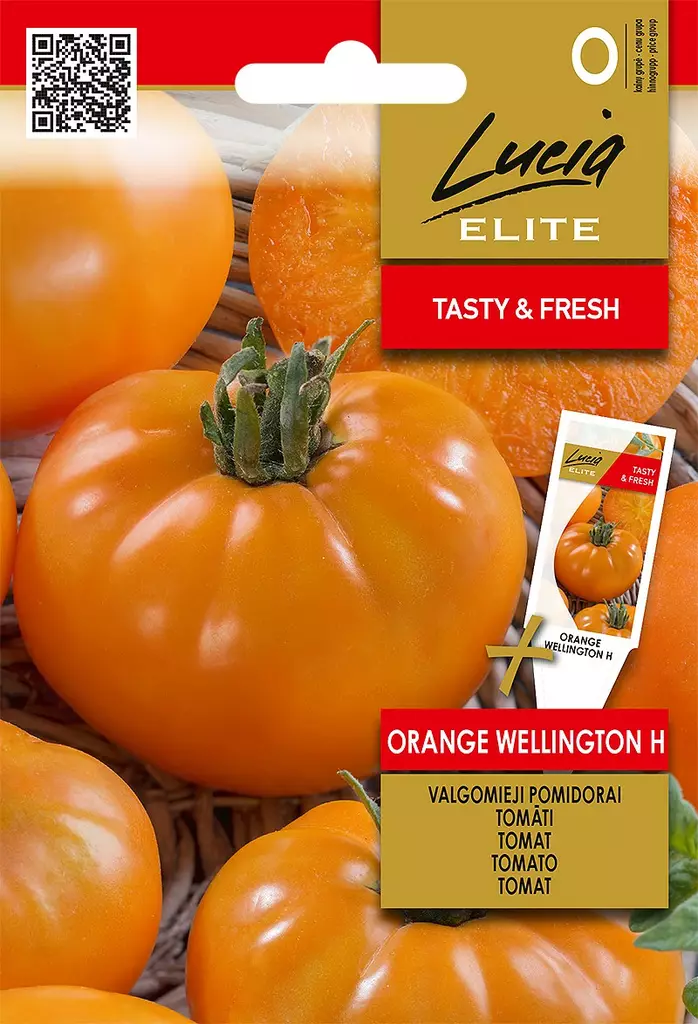 TOMAATTI ELITE ORANGE WELLINGTON H - Vihannesten ja yrttien siemenet - 4770168920453 - 0