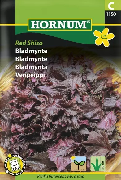 Veripeippi Red Shiso - Kukkien ja koristeheinien siemenet - 5708787011503 - 1