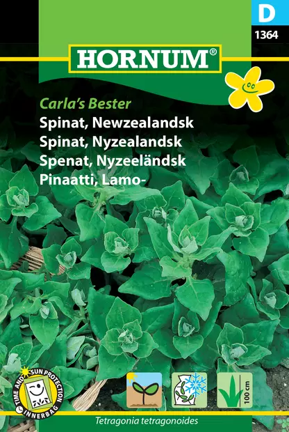 Pinaatti, Lamo- Carla’s Bester - Vihannesten ja yrttien siemenet - 5708787013644 - 0