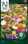 Tsinnia, Iso-, Takii´s Choice - Kukkien ja koristeheinien siemenet - 7312600960114 - 0