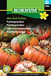 Koristekurpitsa Mini Red Turban - Kukkien ja koristeheinien siemenet - 5708787018984 - 0