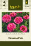 Tsinnia Oklahoma Pink - Kukkien ja koristeheinien siemenet - 7332756283424 - 0