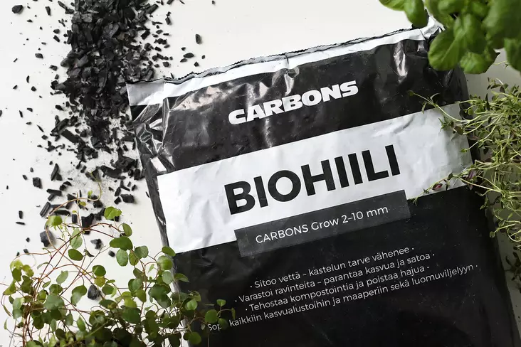 Biohiili 4 l - Erikoismullat ja kompostointi - 6429830024804 - 1