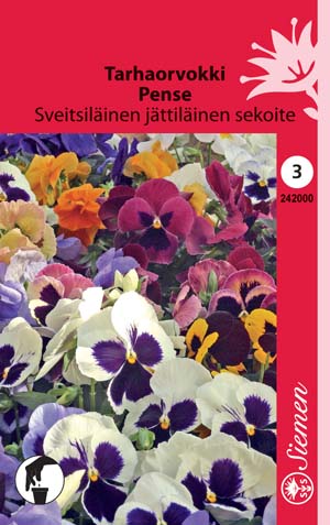 Tarhaorvokki Sveitsiläinen jättiläinen - Kukkien ja koristeheinien siemenet - 6415152420004 - 1