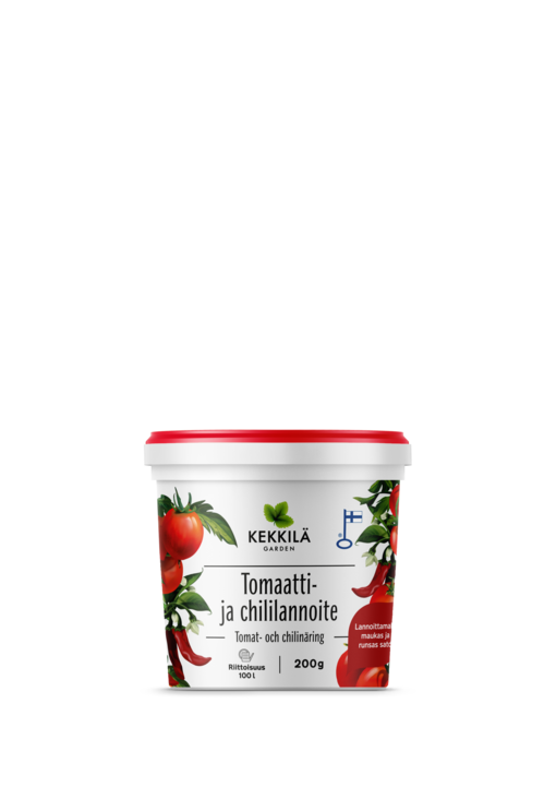 Kekkilä Tomaatti- ja chililannoite 200 g - Puutarhalannoitteet ja kalkit - 6433000343534 - 1