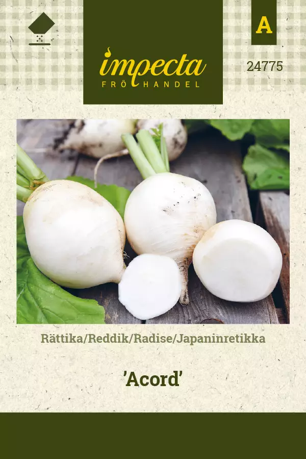 Japaninretikka Acord - Vihannesten ja yrttien siemenet - 7332756247754 - 1