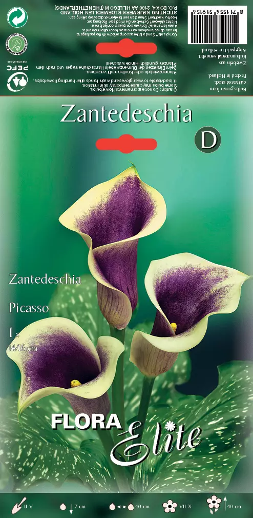 Huonevehka Picasso - Kukkasipulit - 8711554519154 - 1