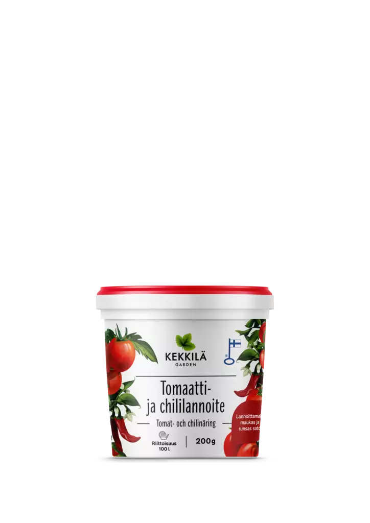 Kekkilä Tomaatti- ja chililannoite 200 g - Puutarhalannoitteet ja kalkit - 6433000343534 - 1