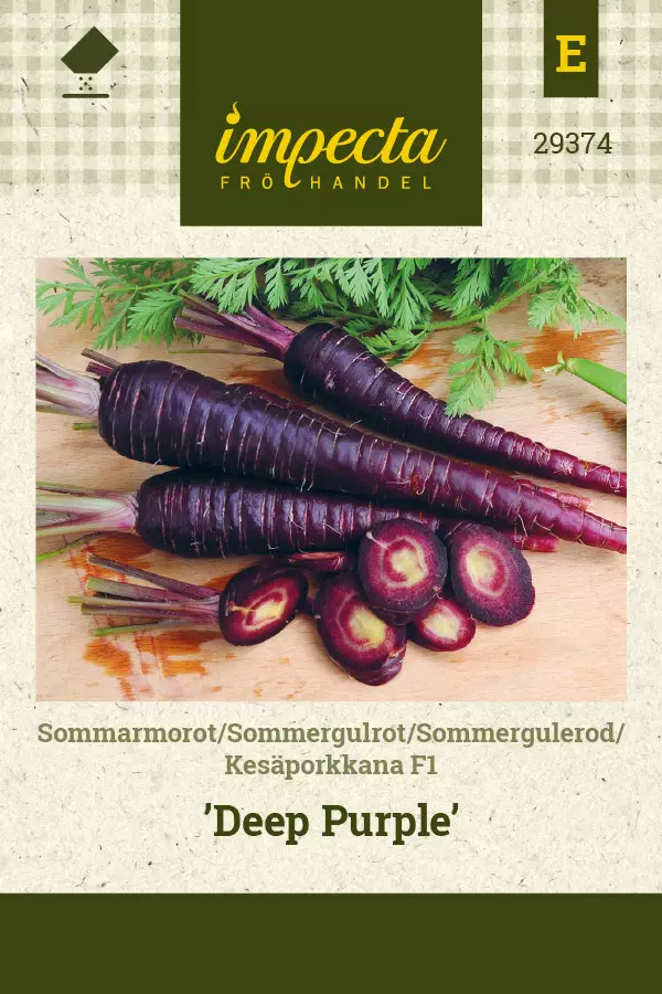 Kesäporkkana F1 Deep Purple - Vihannesten ja yrttien siemenet - 7332756293744 - 0