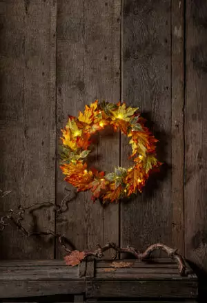 Kranssi Autumn 45 cm - Lyhdyt - 731482070364 - 1
