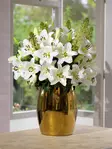 Lilja Asiaric White 2 kpl/pkt - Kukkasipulit - 8711148242185 - 1