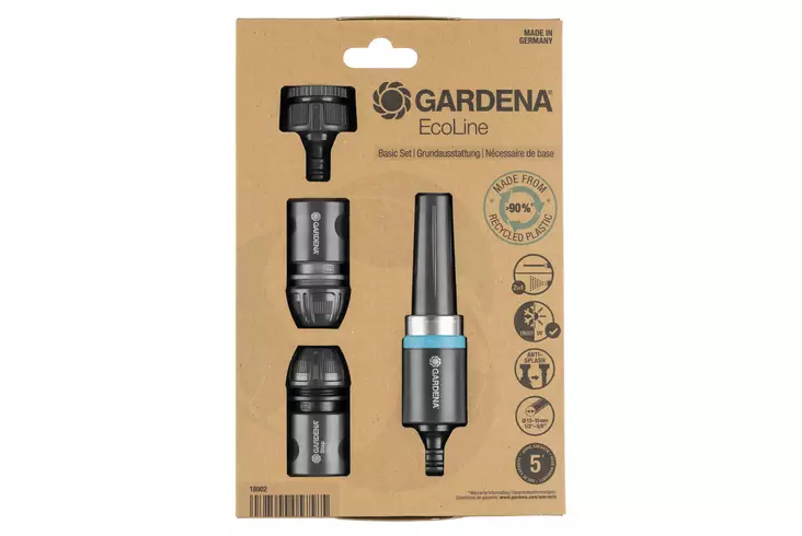 Gardena Ruiskusuutinsarja EcoLine - Puutarhan ja kukkien kastelu - 4078500057585 - 1