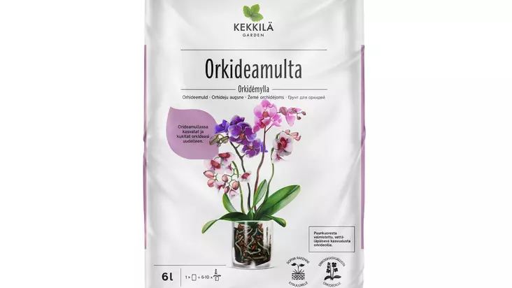 Kekkilä Orkideamulta 6 l - Puutarha- ja kukkamullat - 6433000100205 - 3