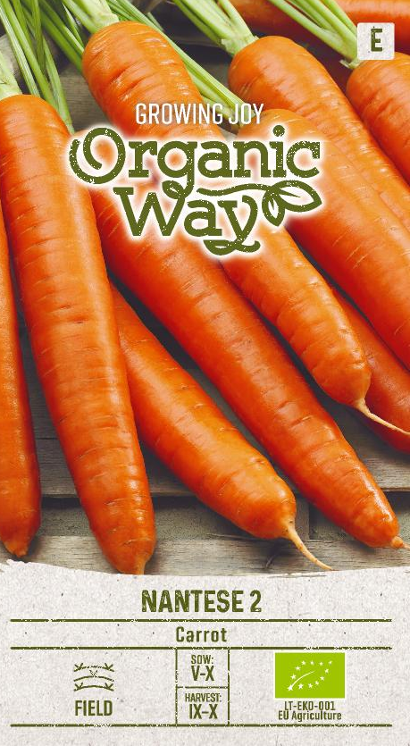 PORKKANA OG NANTESE 2 - Vihannesten ja yrttien siemenet - 4770168151475 - 0