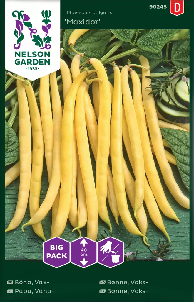Papu, Vaha-, Maxidor, Big Pack - Vihannesten ja yrttien siemenet - 7312600902435 - 0