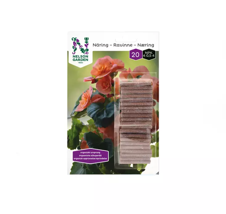 Ravinnepuikko ruukkukasveille, Nelson - Puutarhalannoitteet ja kalkit - 7312600067745 - 1