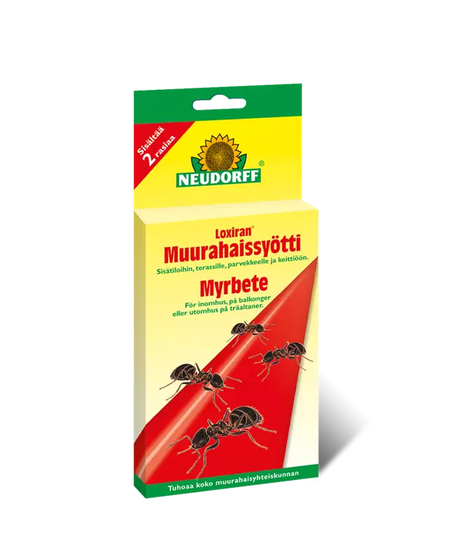 Neudorff Loxiran muurahaissyötti 2kpl - Puutarhan torjunta-aineet - 4005240167915 - 2