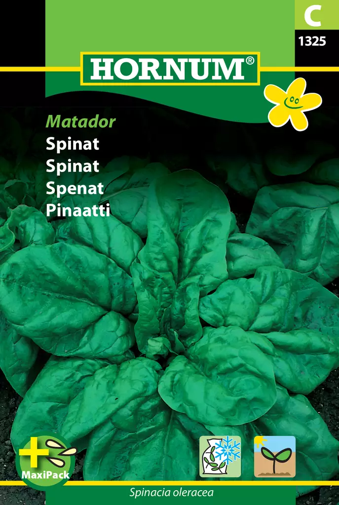 Pinaatti Matador - Vihannesten ja yrttien siemenet - 5708787013255 - 0