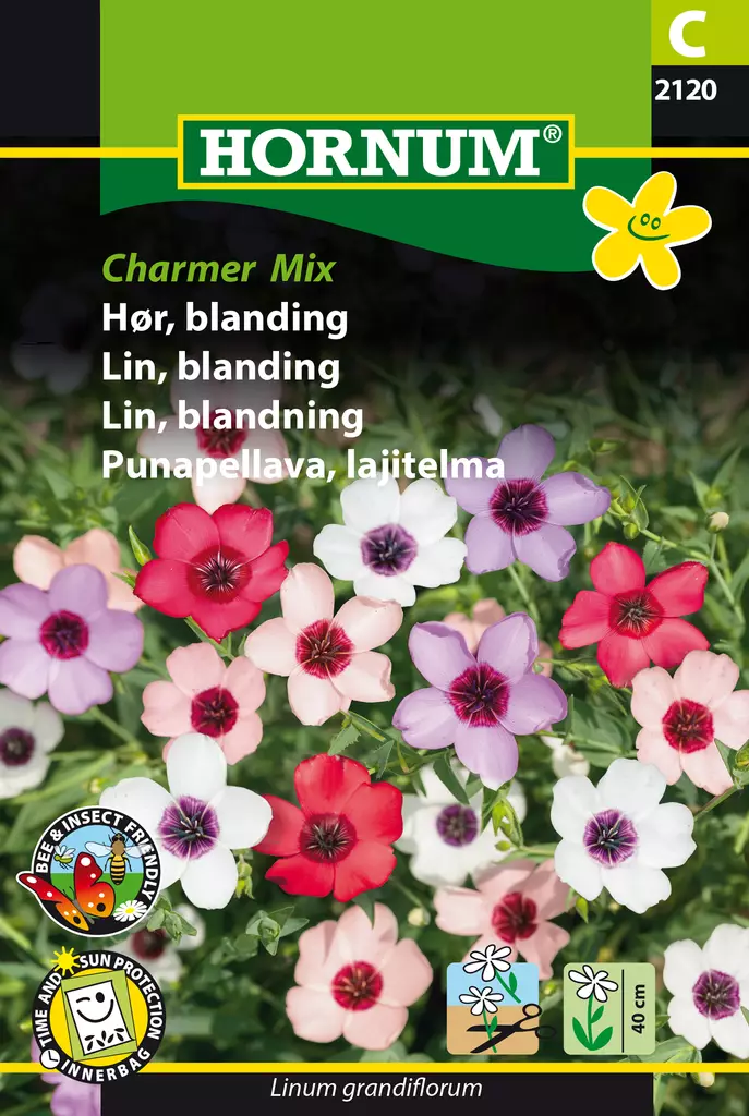 Punapellava, lajitelma Charmer mix - Kukkien ja koristeheinien siemenet - 5708787021205 - 0