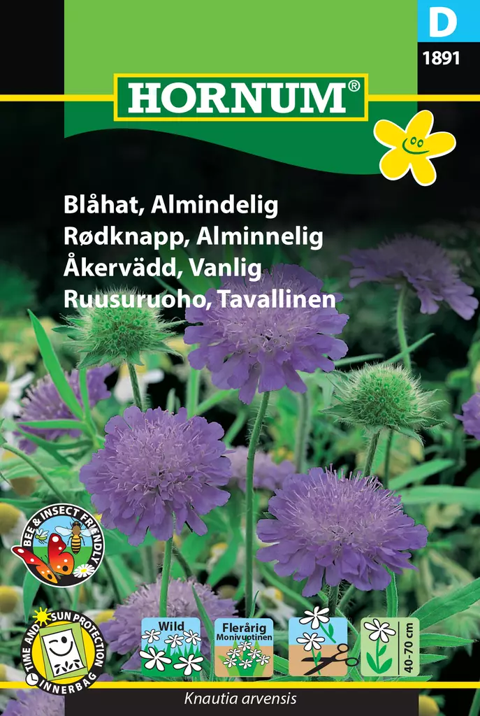 Ruusuruoho, Tavallinen - Kukkien ja koristeheinien siemenet - 5708787018915 - 0