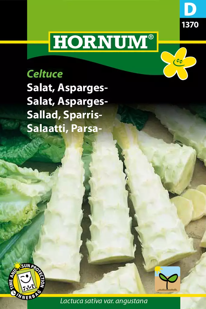 Salaatti, Parsa- Celtuce - Vihannesten ja yrttien siemenet - 5708787013705 - 0
