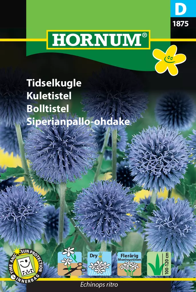 Siperianpallo-ohdake - Kukkien ja koristeheinien siemenet - 5708787018755 - 0