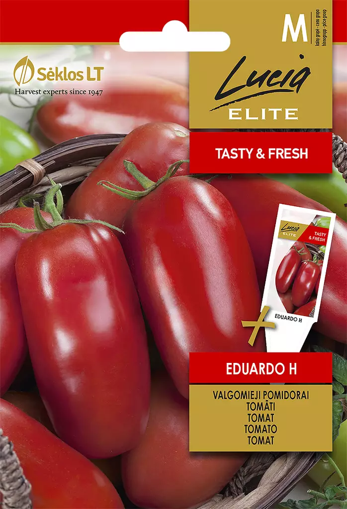 TOMAATTI ELITE EDUARDO H - Vihannesten ja yrttien siemenet - 4770168913905 - 0