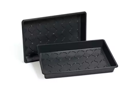 Taimikasvatuslaatikko 23x38 cm, musta - Taimien kasvatusruukut - 7312600053526 - 2