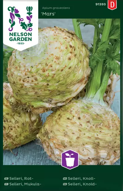 Selleri, Mukula-, Mars - Vihannesten ja yrttien siemenet - 7312600913936 - 0