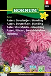 Asteri, Kiinan-, Strutsinhöyhen, lajitel - Kukkien ja koristeheinien siemenet - 5708787016546 - 0