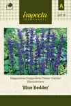 Härmesalvia Blue Bedder - Kukkien ja koristeheinien siemenet - 7332756287156 - 0