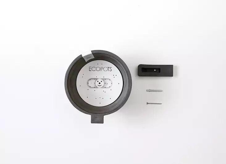 Ecopots Ruukku Amsterdam Wall 20 cm - Ecopots ruukut ja lautaset - 5413724303626 - 1