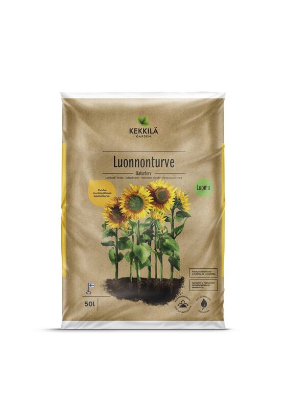 Kekkilä Luonnonturve 50 L - Erikoismullat ja kompostointi - 6433000200516 - 1