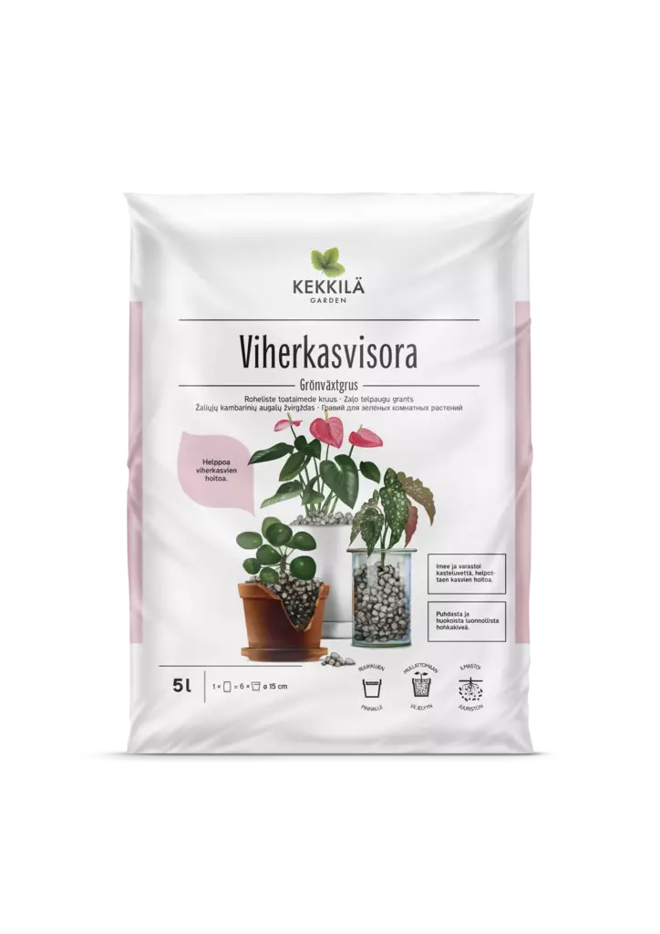Kekkilä Viherkasvisora 5 l - Puutarha- ja kukkamullat - 6433000345996 - 1