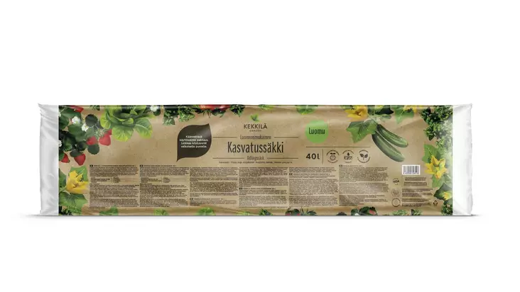 Kekkilä kasvatussäkki luomu 40 L - Erikoismullat ja kompostointi - 6433000346146 - 1