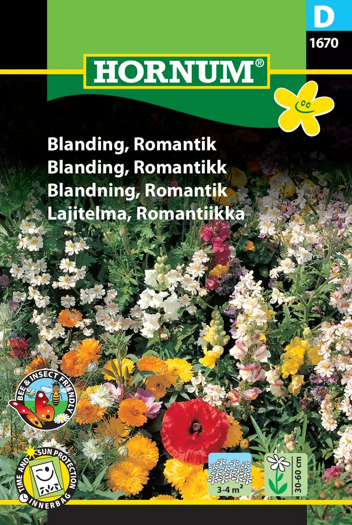 Lajitelma, Romantiikka - Kukkien ja koristeheinien siemenet - 5708787016706 - 0