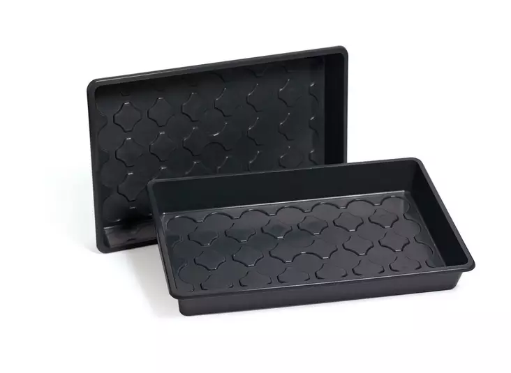 Taimikasvatuslaatikko 23x38 cm, musta - Taimien kasvatusruukut - 7312600053526 - 2