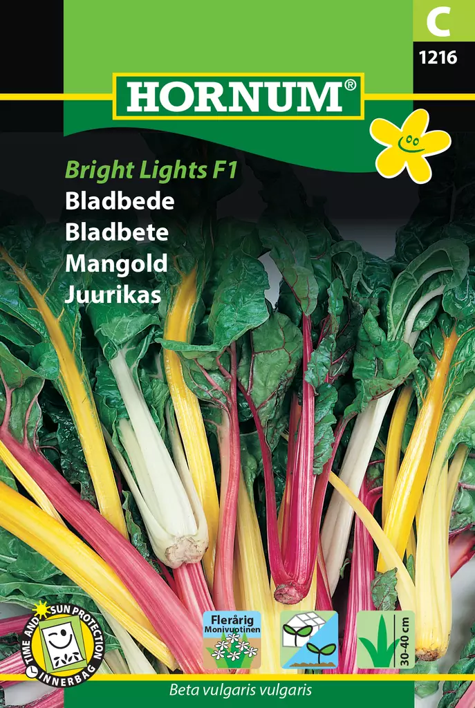 Juurikas (Mangoldi) Bright Lights F1 - Vihannesten ja yrttien siemenet - 5708787012166 - 0