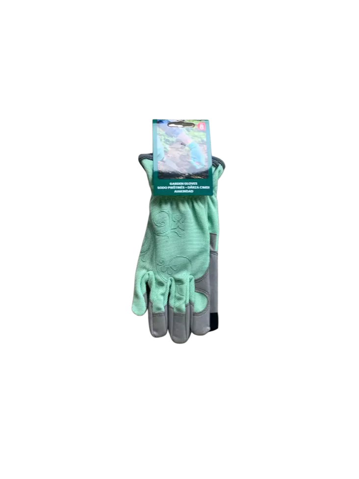 Keinonahkahanskat Greenish D8 - Puutarhahanskat - 4770168927476 - 1