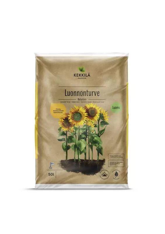 Kekkilä Luonnonturve 50 L - Erikoismullat ja kompostointi - 6433000200516 - 1