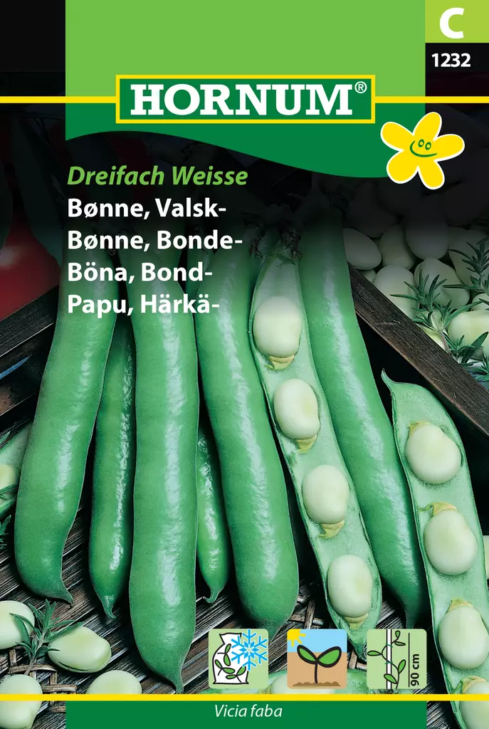 Papu, Härkä- Dreifach Weisse - Vihannesten ja yrttien siemenet - 5708787012326 - 0