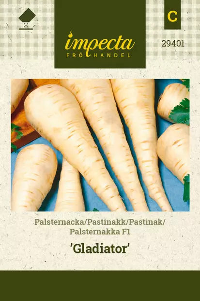 Palsternakka F1 Gladiator - Vihannesten ja yrttien siemenet - 7332756294017 - 0