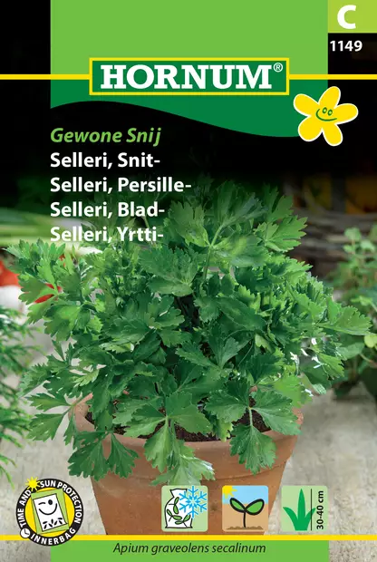 Selleri, Yrtti- Gewone Snij - Vihannesten ja yrttien siemenet - 5708787011497 - 0