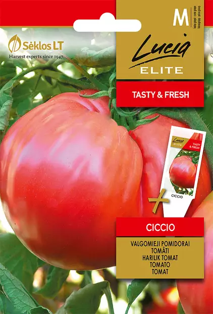 TOMAATTI ELITE CICCIO H - Vihannesten ja yrttien siemenet - 4770168917897 - 0